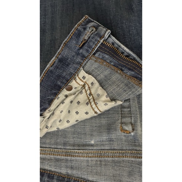 Lucky Brand 221 Straight Jeans Men's 36x30 (36x29) Medium Wash - Picture 4 of 9